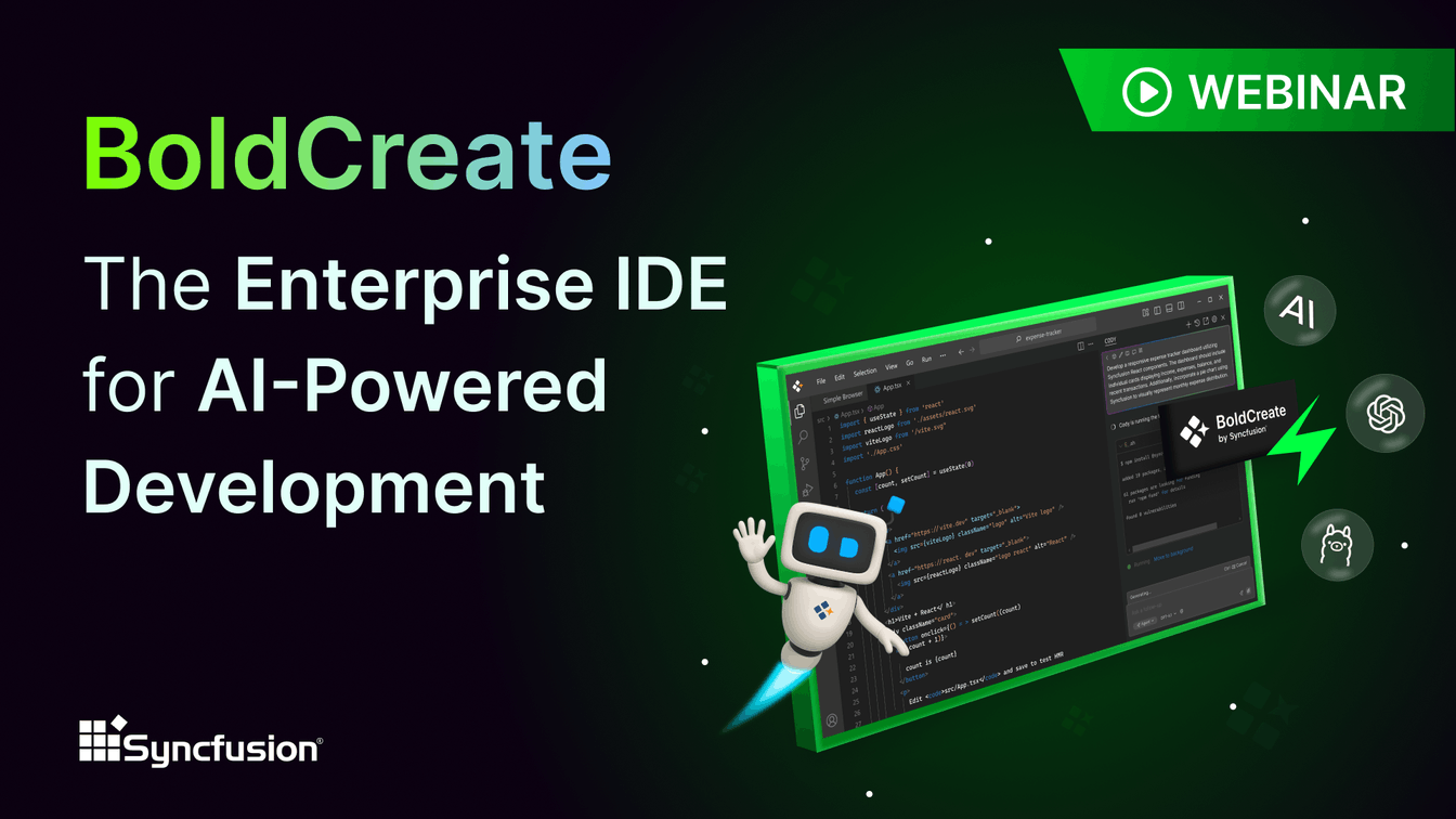 BoldCreate: The Enterprise IDE for AI-Powered Development webinar