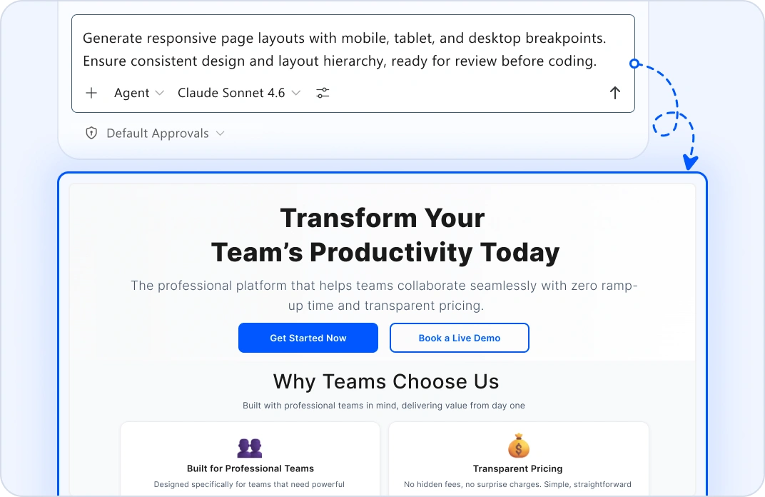 Responsive scaffolding