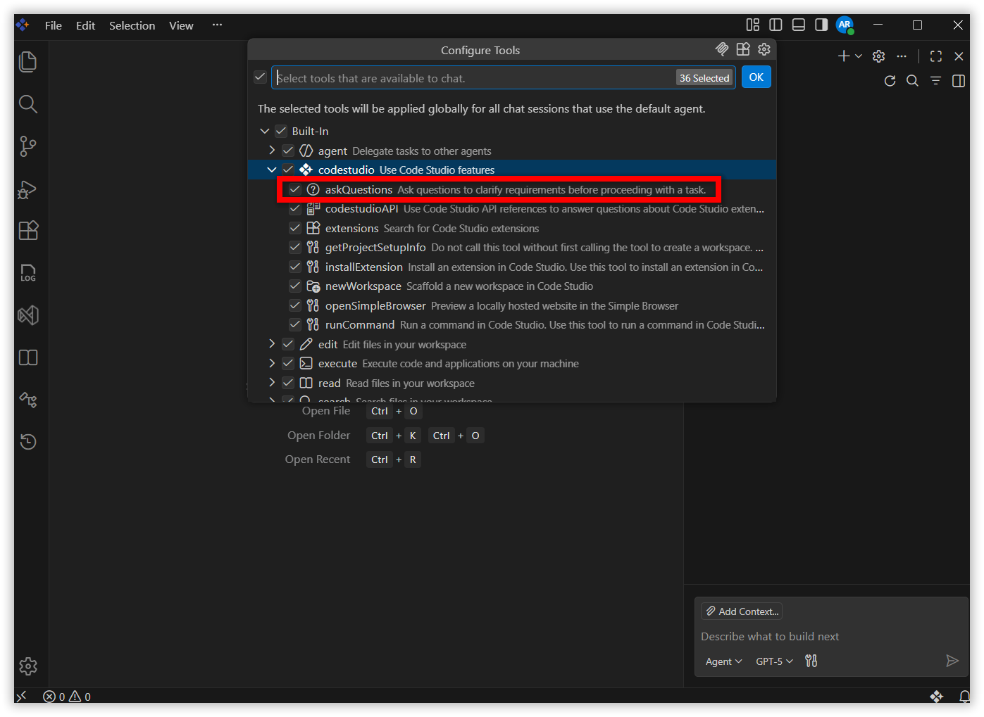 New Agent Tools