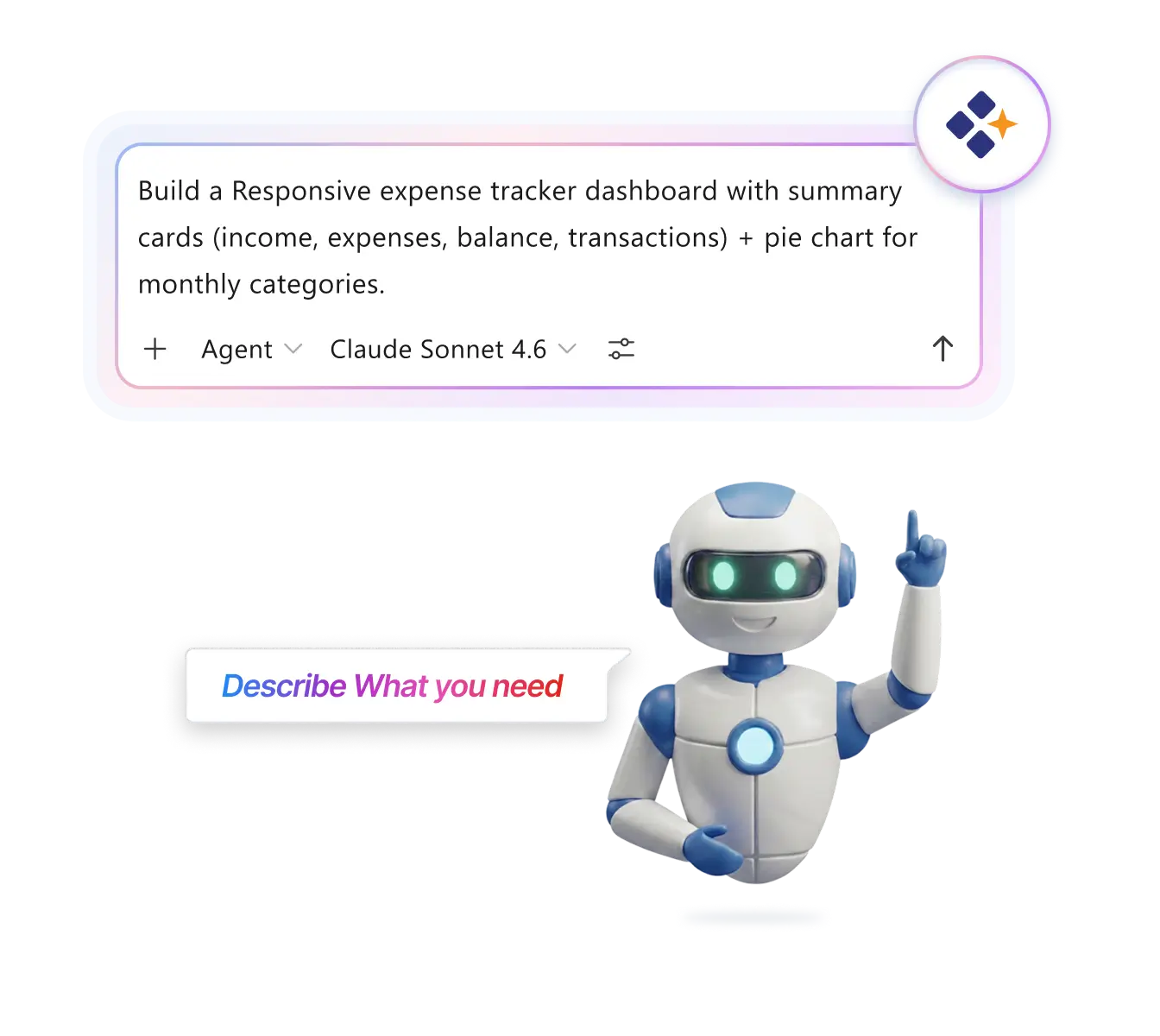 Define step — describing a feature in natural language inside BoldCreate
