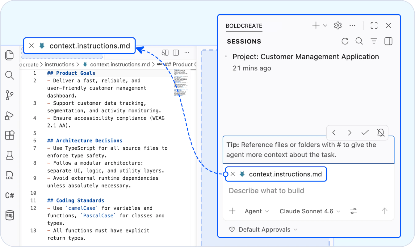 Curating Project-Wide Context