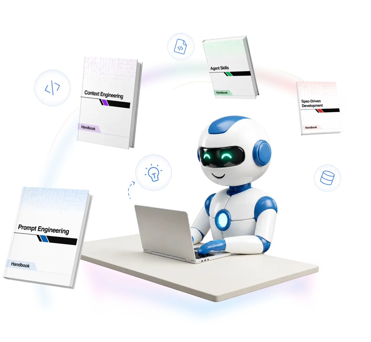 AI development handbook illustration